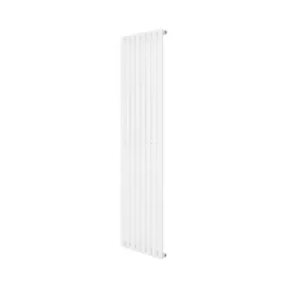 MonsterShop Verticaal Design Radiator Ovaal - 1 Kolom - Wit - 1800 X 480 Mm