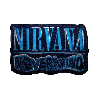 Nirvana - Nevermind Wavy Patch - Blauw