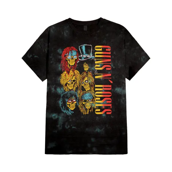 Guns N Roses Guns N' Roses - Uyi Tour '91 Heren T-shirt - L - Zwart thumbnail