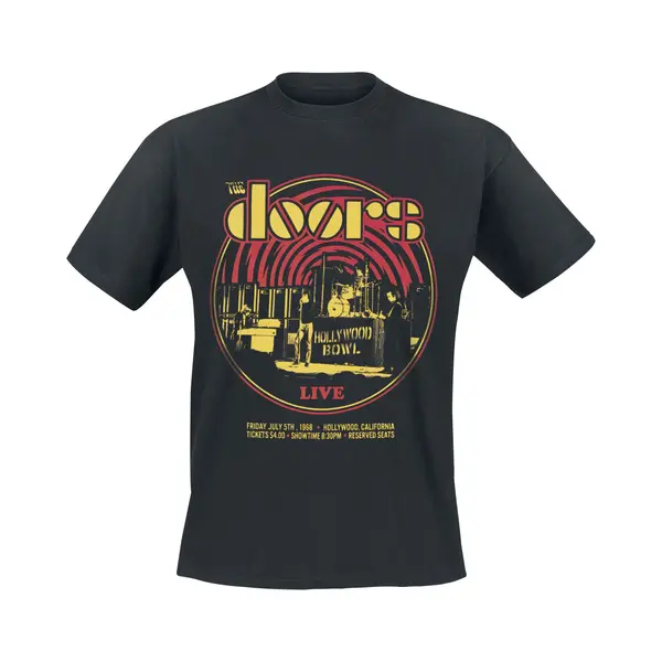 The Doors Warp T-Shirt Black thumbnail