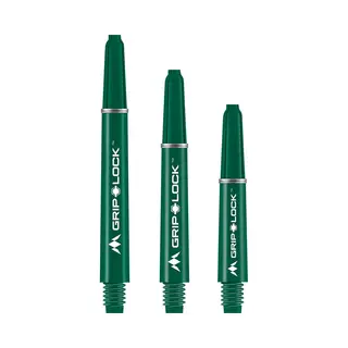 Mission Darts S1083 GripLock Durable Nylon Shafts | Tweenie Dart Stems | Green
