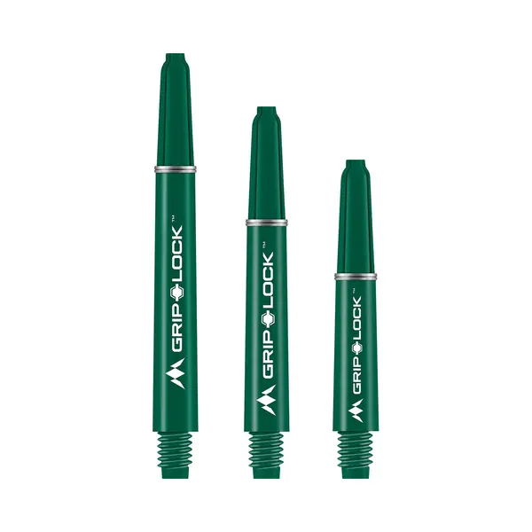 Mission Darts S1083 GripLock Durable Nylon Shafts | Tweenie Dart Stems | Green thumbnail