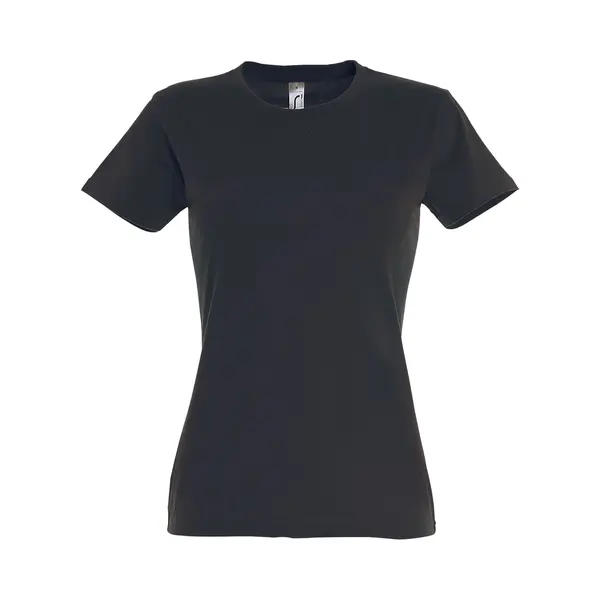 Sol'S Women's Imperial Short-Sleeved T-Shirt In Dark Grey | Size, 2XL thumbnail