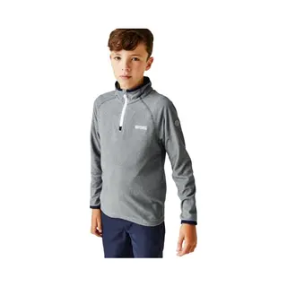 Regatta Kids Loco Half Zip Fleece Warm Stretch Reflective Outdoor Winter Layer Top