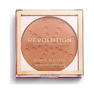 Makeup Revolution Revolution Bake & Blot Compact Powder Peach