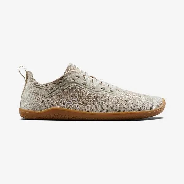Vivobarefoot Primus Lite Knit Natural Mens Egret 12.5 thumbnail