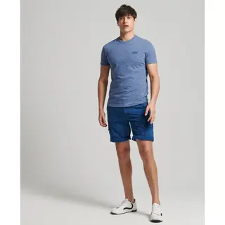 Superdry Vintage Logo Emb Tee Tidal Blue Spacedye (M1011245A - 4EC)
