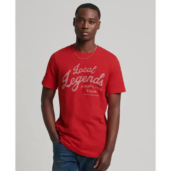 Superdry Vintage Merch Store Tee Heren T-shirt - Maat S thumbnail