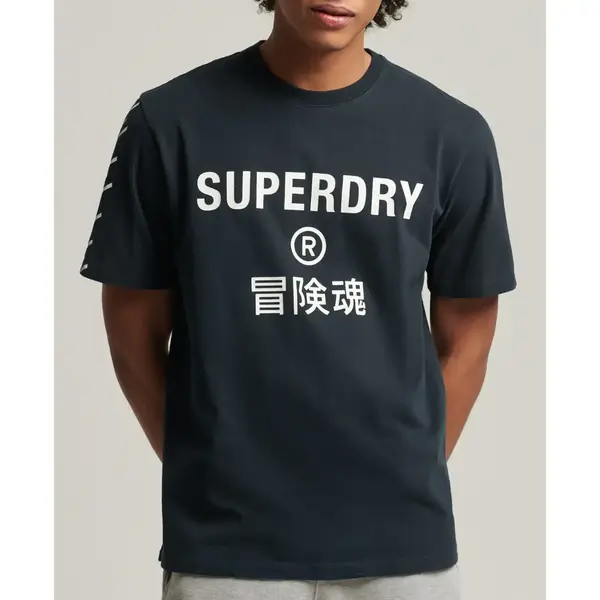 Superdry Heren Tshirt Code Core Superdry Heren Tshirt T-shirt thumbnail