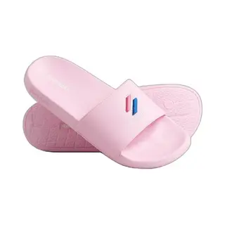 Superdry Herren Code Essential Pool Slide Schiebe-Sandalen, Roseate Pink, Medium Eu