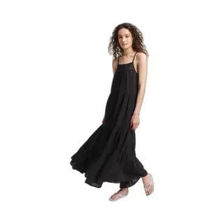 Langes Camisole-Kleid Mit Spitze Frau Superdry Vintage