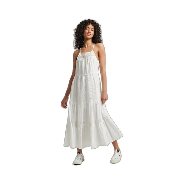 Langes Camisole-Kleid Mit Spitze Frau Superdry Vintage thumbnail