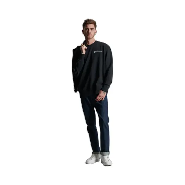 Recyceltes Rundhalssweatshirt Superdry Micro Top thumbnail