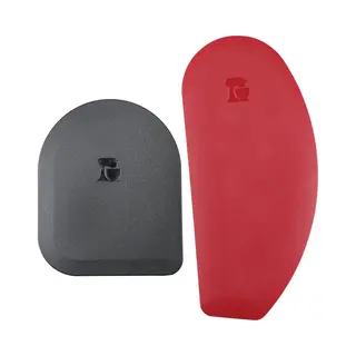 Kitchenaid Set Of 2 Spatel Für Töpfe Und Schüsseln Of Silikon, Rot &amp Schwarz