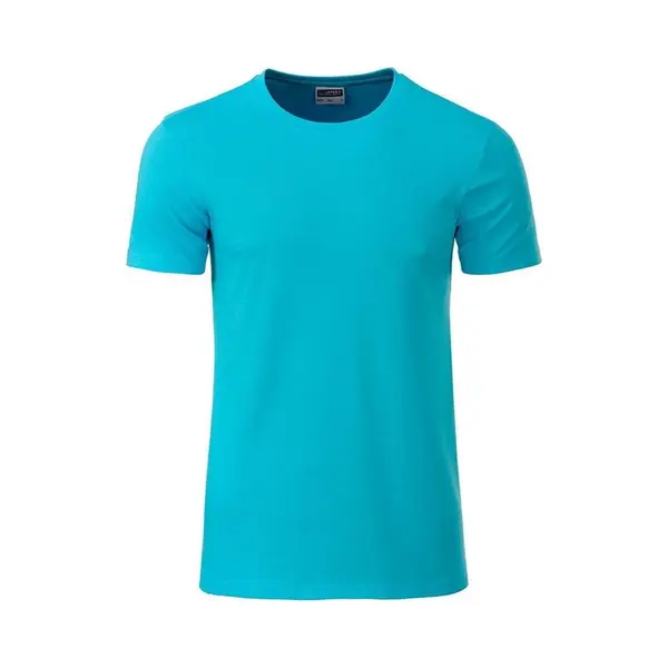 James & Nicholson James And Nicholson - Heren Standaard T-Shirt (Turquoise/Turquoise) thumbnail