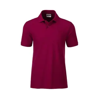 James & Nicholson James And Nicholson Heren Basis Polo (Wijn Paars)