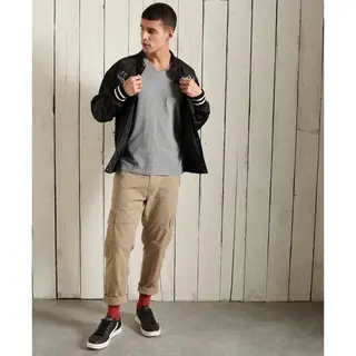 Classic Collar T-shirt Superdry V En Coton Bio