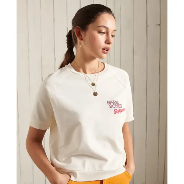 Damen Sweatshirt Mit Rundhalsausschnitt Superdry Workwear thumbnail