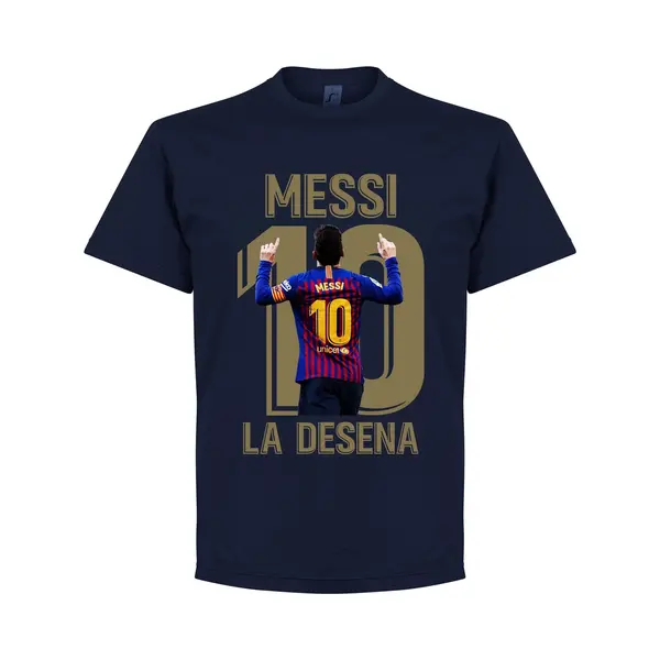 Retake Messi La Desena T-Shirt - Navy - Xxxl thumbnail