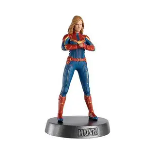 Hero Collector Marvel Heavyweights Collection | Captain Marvel Heavyweight Metal Figurine 9 By Eaglemoss