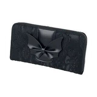 Banned - Gothic Portemonnee - Maplesage - Voor Vrouwen - Zwart