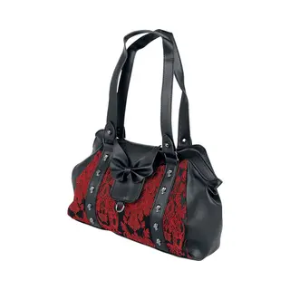 Banned Maplesage Dames Handtas - Rood/zwart - Standard