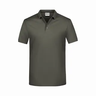 James & Nicholson James And Nicholson Heren Basis Polo Shirt (Donkergrijs)