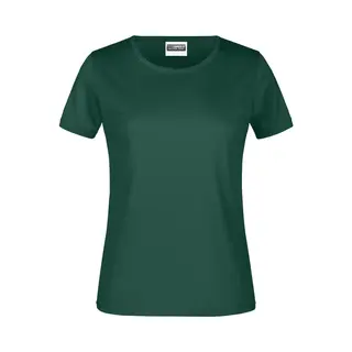 James & Nicholson James And Nicholson Dames/dames Ronde Hals Basic T-Shirt (Donkergroen)
