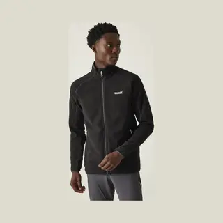 Regatta Herren Jacke Outdoorjacke Fleecejacke Hadfield, Farbe, Schwarz, Artikel, -800 Black, Größe, 2XL