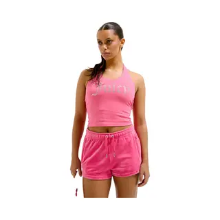 Juicy Couture Juicy Couture Tied Halter Neck Top Roze - Maat S