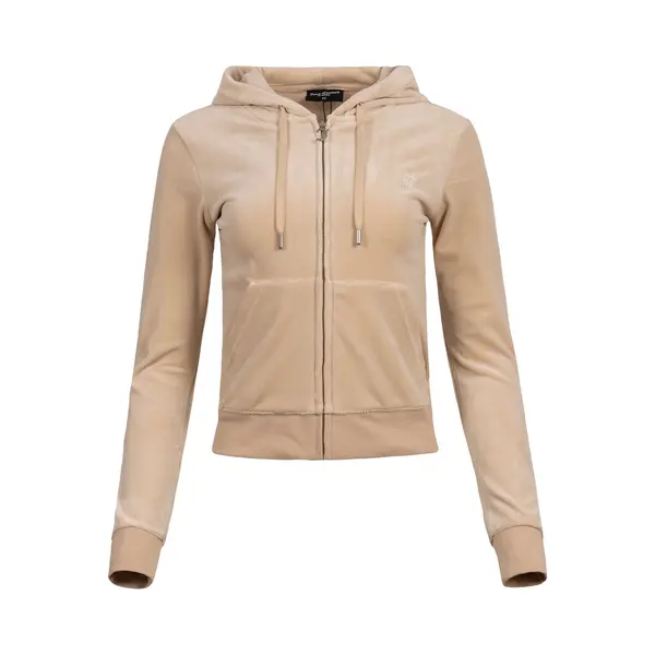 Juicy Couture Juicy Couture Robertson Hoodie Gold Zand - Maat Xxl thumbnail