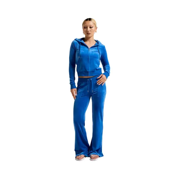 Juicy Couture Juicy Couture Layla Low Rise Pocketed Flare Blauw - Maat S thumbnail