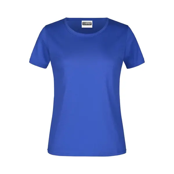 James & Nicholson James And Nicholson Dames/dames Ronde Hals Basic T-Shirt (Koninklijk) thumbnail