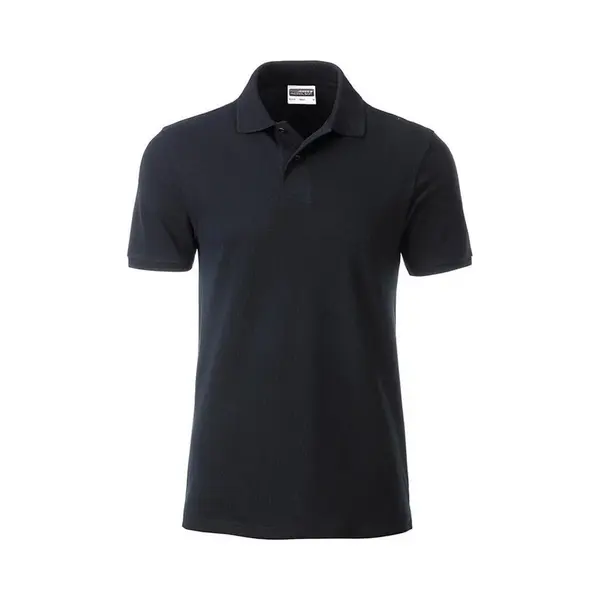James & Nicholson James And Nicholson Heren Basis Polo (Zwart) thumbnail