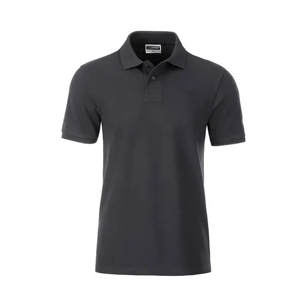 James & Nicholson James And Nicholson Heren Basis Polo (Grafietgrijs) thumbnail