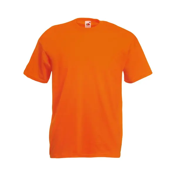 Fruit Of The Loom Men's Valueweight Short Sleeve T-Shirt In Orange | Size, 3XL thumbnail