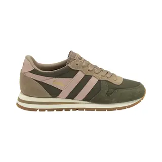 Gola Daytona Chute Womens Fashion Trainers In Khaki - 6 Uk