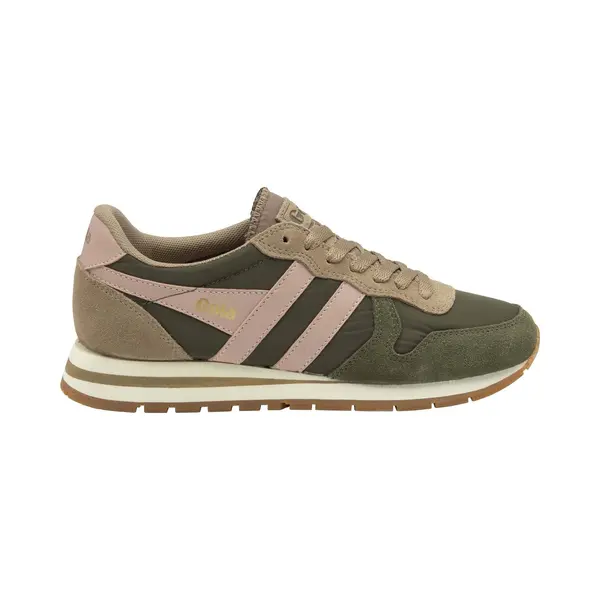 Gola Daytona Chute Womens Fashion Trainers In Khaki - 6 Uk thumbnail