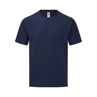Fruit Of The Loom Heren Iconic 165 Klassiek T-shirt (Marine)