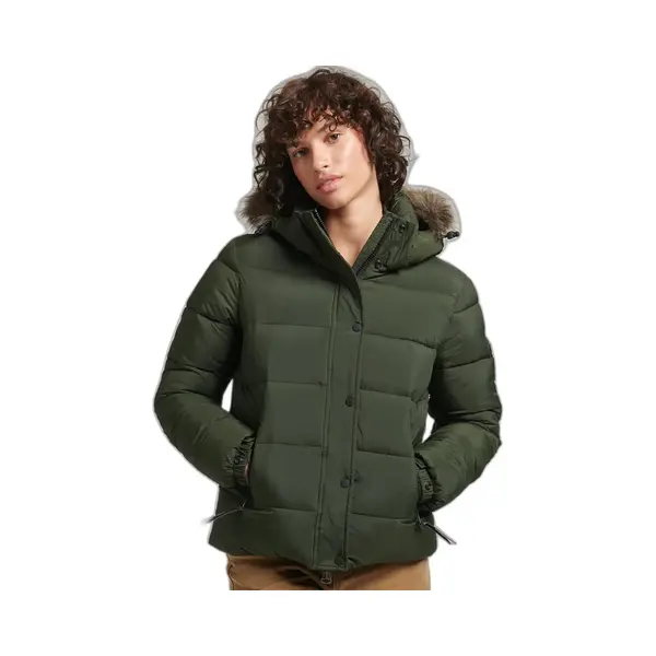 Kurze Daunenjacke Mit Kapuze, Damen Superdry thumbnail