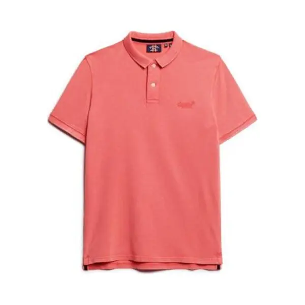 Superdry, Herren, Shirts, Destroyed Polohemd, Pink, Rosa, (S) thumbnail
