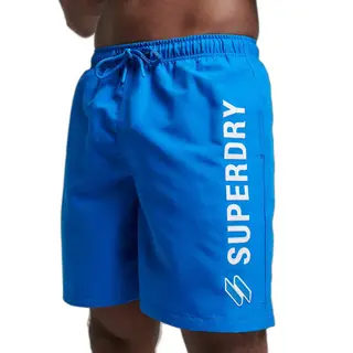 Badeshorts Mit Appliziertem Muster Code Superdry