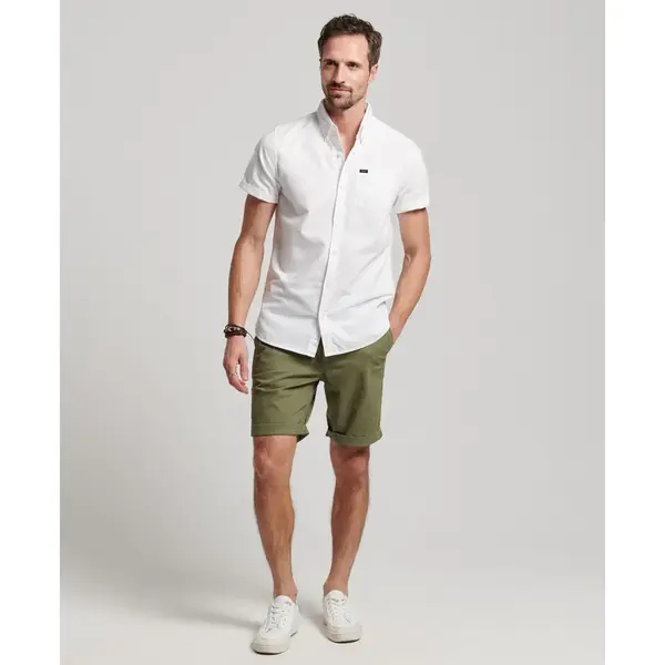 Superdry Herren Oxford Kurzarmhemd Optik Xxl thumbnail