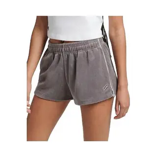 Superdry Shorts Short En Velours Gris