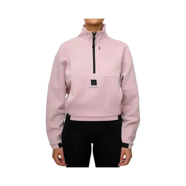 Sweatshirt 1/4 Reißverschluss Damen Superdry Tech thumbnail