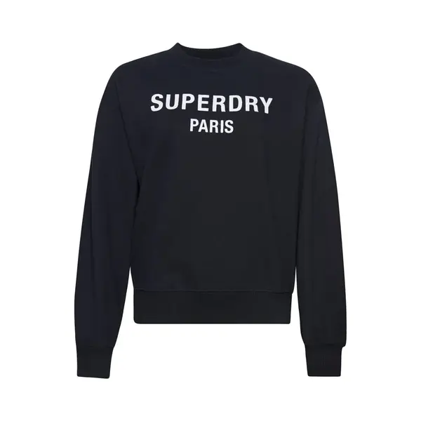 Sweatshirt Mit Weitem Rundhalsausschnitt, Damen Superdry Sport Luxe thumbnail