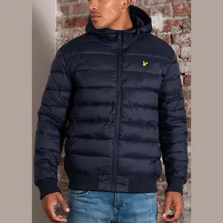 Lyle and Scott Lyle & Scott Baffle Jacke Navy - Größe Xl