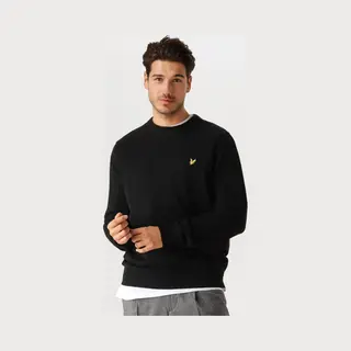 Rundhals-Pullover Aus Schafwolle Lyle & Scott Blend