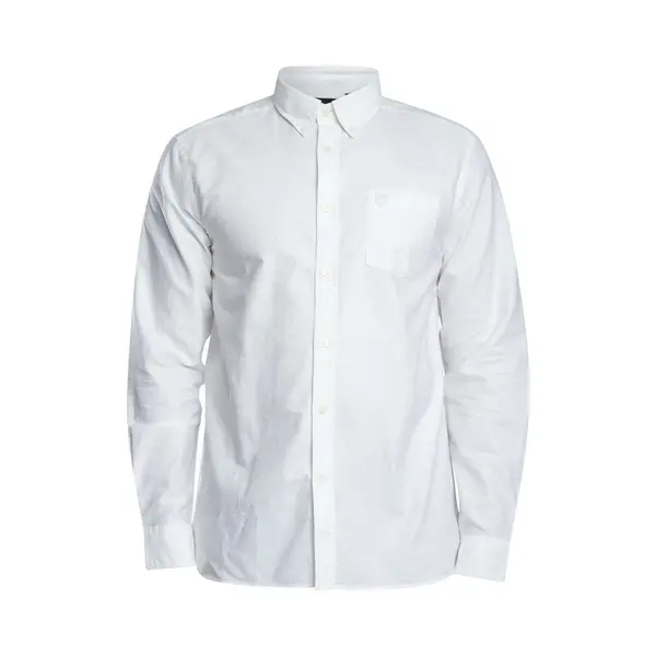 Lyle & Scott Overhemd Lange Mouw Lyle & Scott Tonal Eagle Plain Oxford Shirt thumbnail