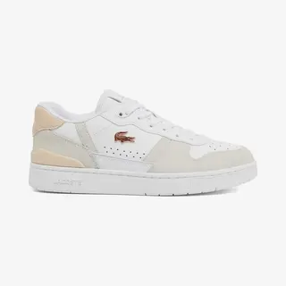 Lacoste T-Clip Set Sneaker Weiß Beige Damen - 41